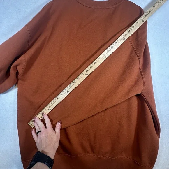 Blessed Girl Fall For Jesus Sweatshirt-Rust Color-3XL - Picture 8 of 8